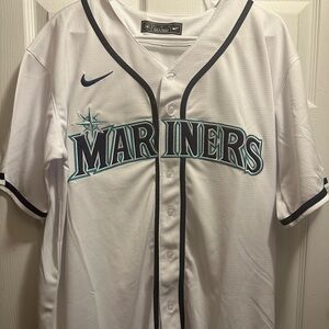 Nike Julio Rodriguez  Authentic White Jersey